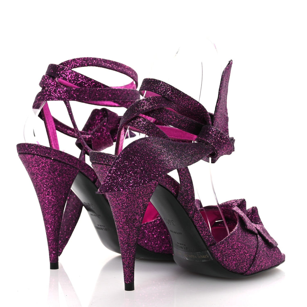 Bright Hasar Kiki 100 Ankle Strap Sandals 36.5 Fucxia
