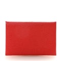 Chevre Mysore Calvi Card Case Rouge Tomate