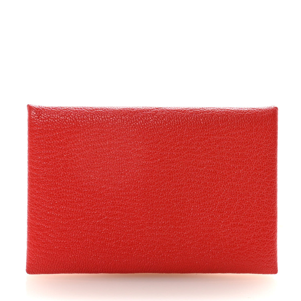 Chevre Mysore Calvi Card Case Rouge Tomate