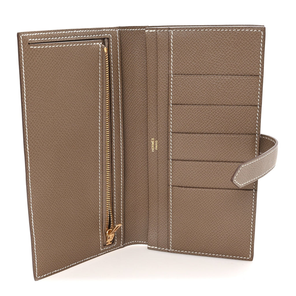 Epsom Bearn Gusset Wallet Etoupe