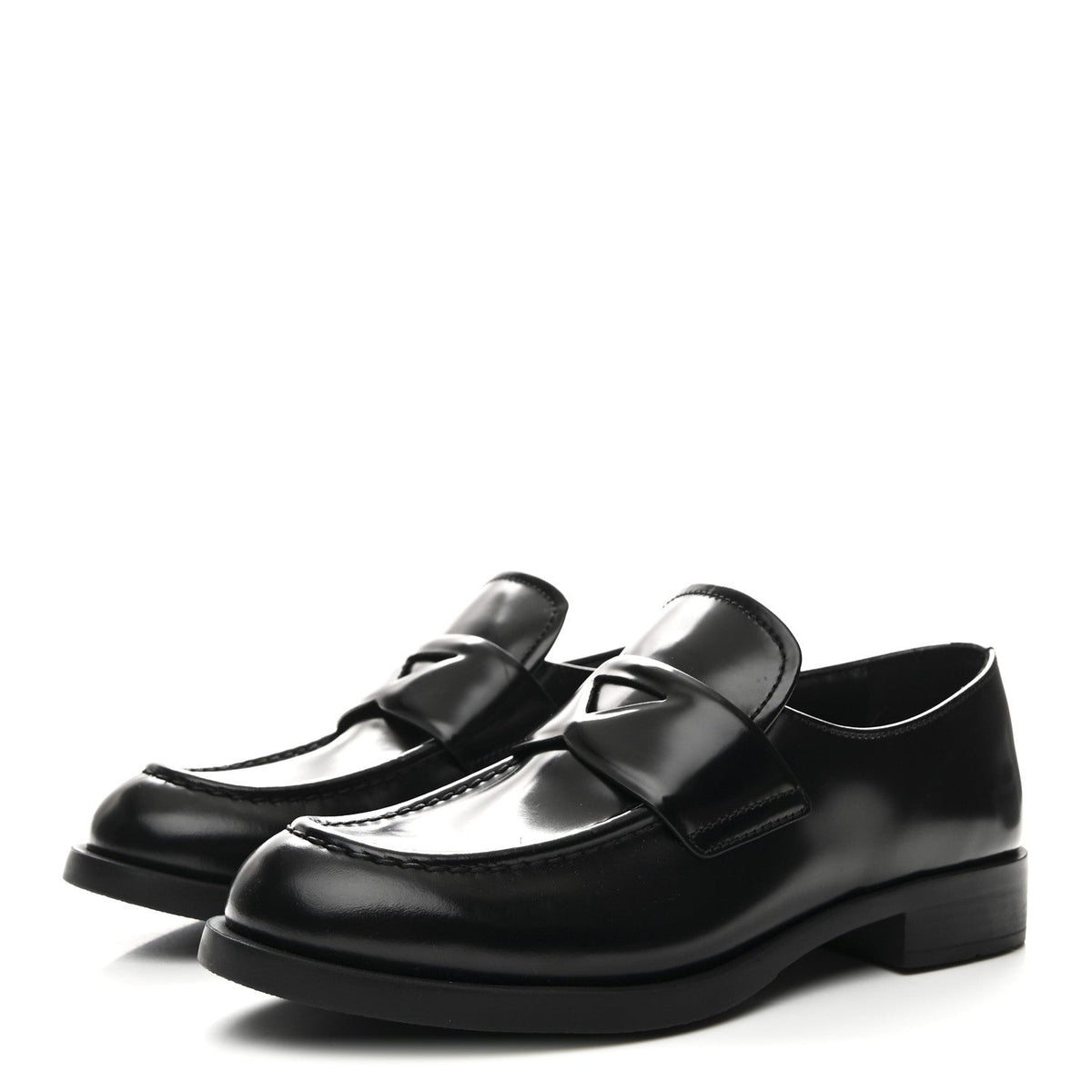 Spazzolato Loafers 37.5 Black