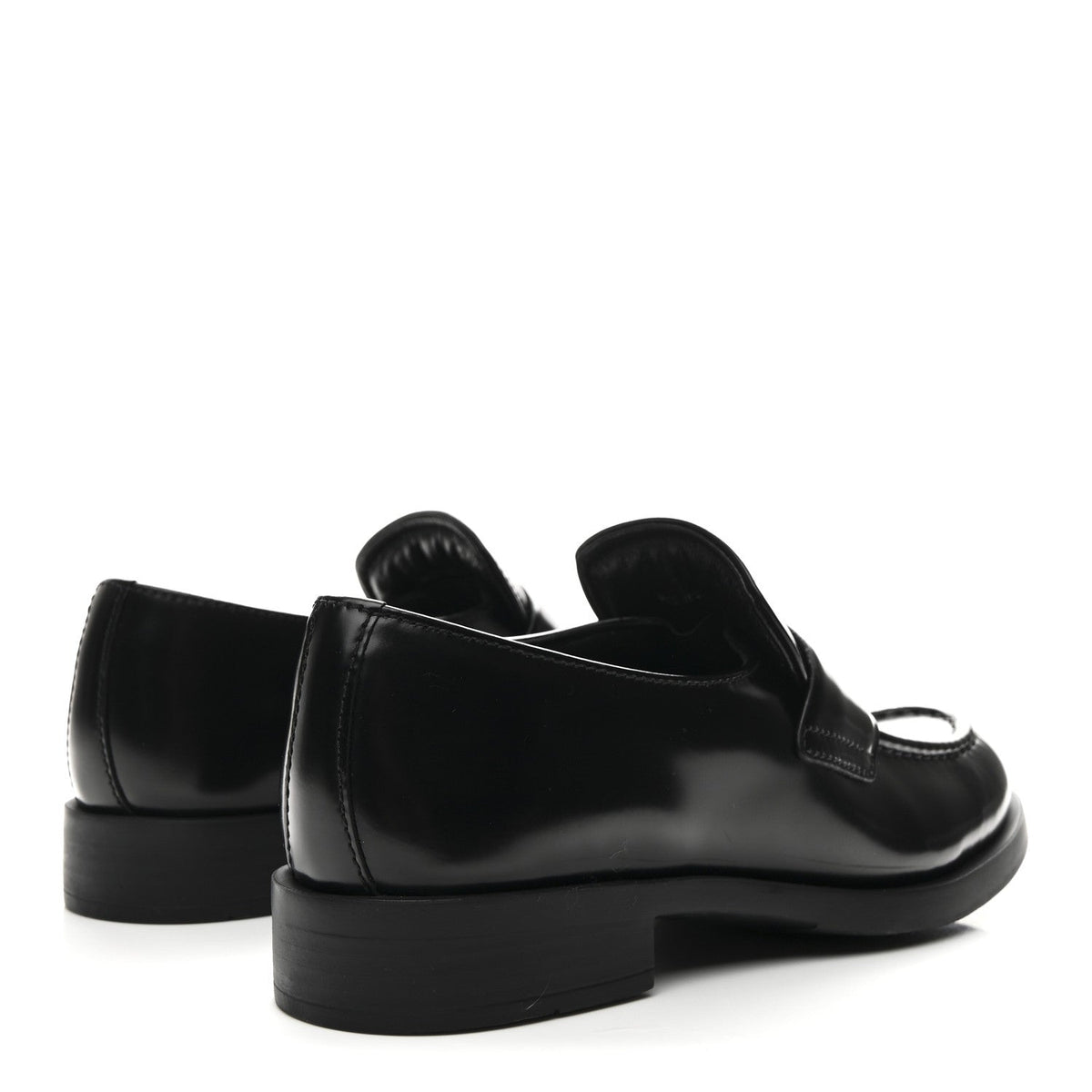 Spazzolato Loafers 37.5 Black