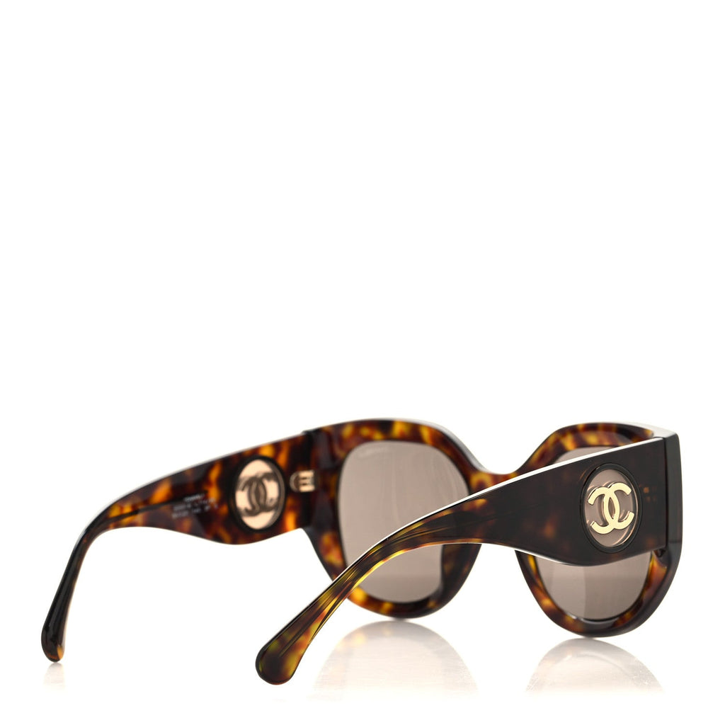 Acetate Butterfly CC Sunglasses 5550-A Tortoise