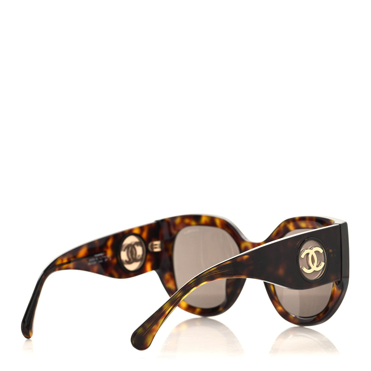 Acetate Butterfly CC Sunglasses 5550-A Tortoise