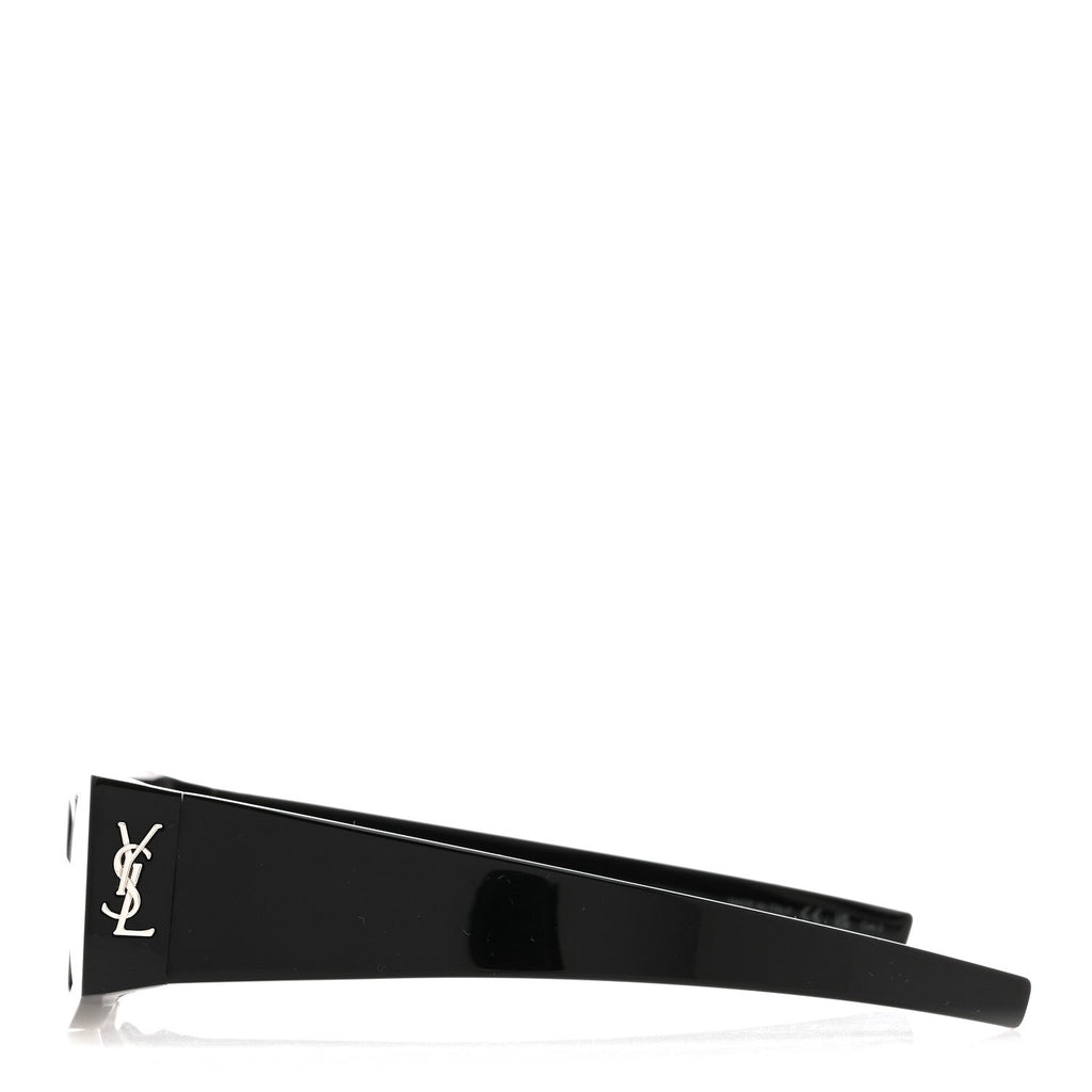 Acetate Rectangle SL M140/F Sunglasses Black