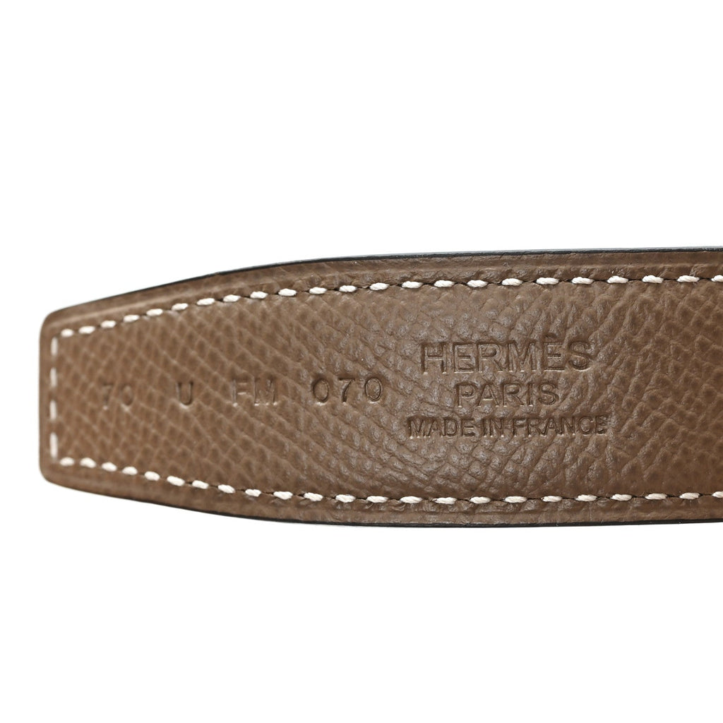 Swift Epsom 24mm Mini Martelee Constance Belt 70 28 Etoupe Black