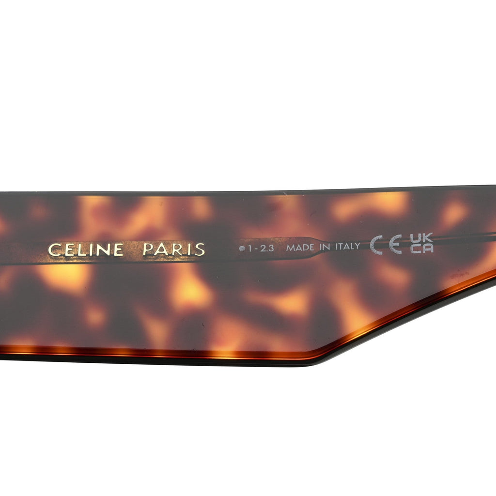 Acetate Chunky Rectangle Sunglasses CL 40092I Tortoise