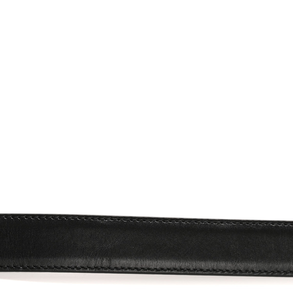 Box Calfskin Medium 25mm Triomphe 75 30 Belt Black