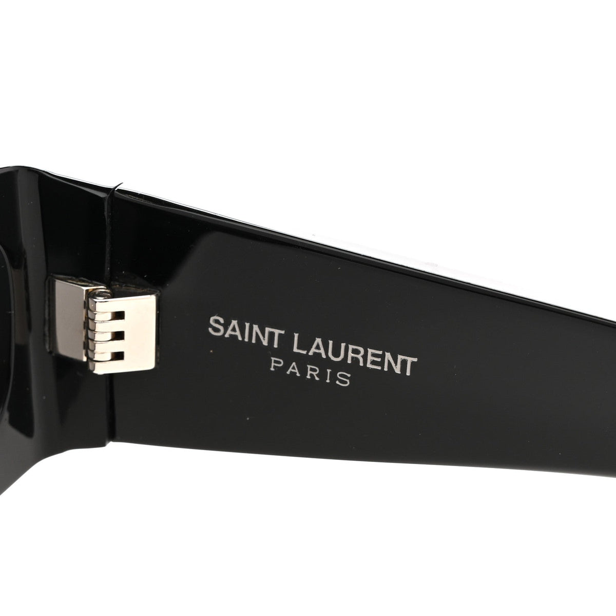 Acetate Rectangle SL M140/F Sunglasses Black