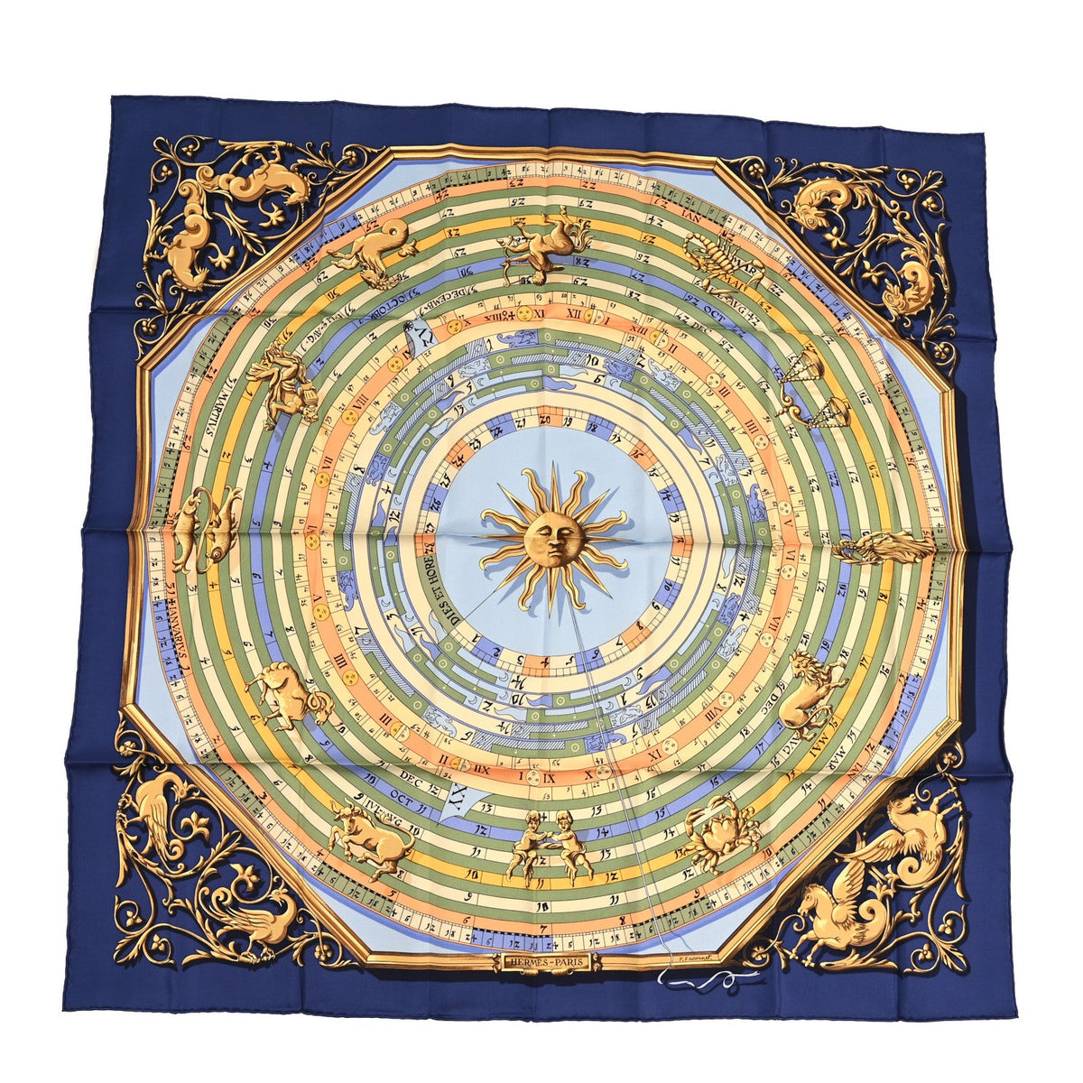 Silk Dies Et Hore Scarf 90